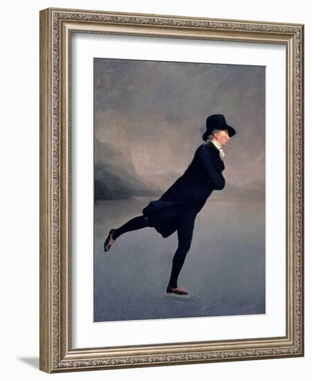 The Reverend Robert Walker Skating on Duddingston Loch, 1795-Sir Henry Raeburn-Framed Giclee Print