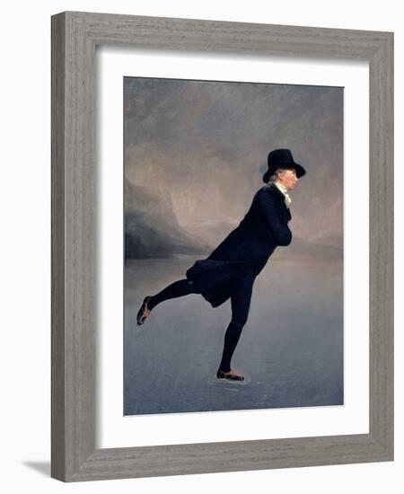 The Reverend Robert Walker Skating on Duddingston Loch, 1795-Sir Henry Raeburn-Framed Giclee Print