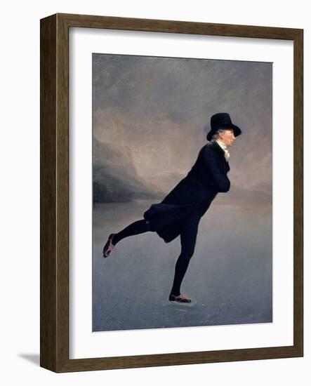 The Reverend Robert Walker Skating on Duddingston Loch, 1795-Sir Henry Raeburn-Framed Giclee Print