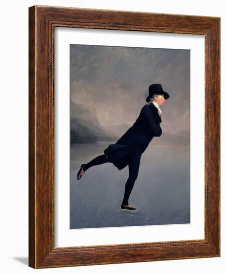 The Reverend Robert Walker Skating on Duddingston Loch, 1795-Sir Henry Raeburn-Framed Giclee Print