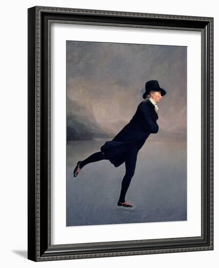 The Reverend Robert Walker Skating on Duddingston Loch, 1795-Sir Henry Raeburn-Framed Giclee Print