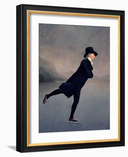 The Reverend Robert Walker Skating on Duddingston Loch, 1795-Sir Henry Raeburn-Framed Giclee Print