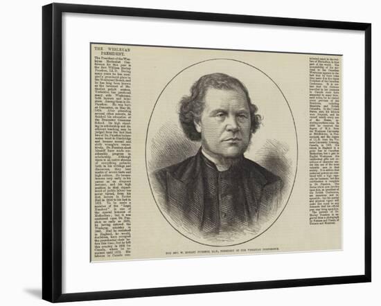 The Reverend W Morley Punshon, Lld, President of the Wesleyan Conference-null-Framed Giclee Print