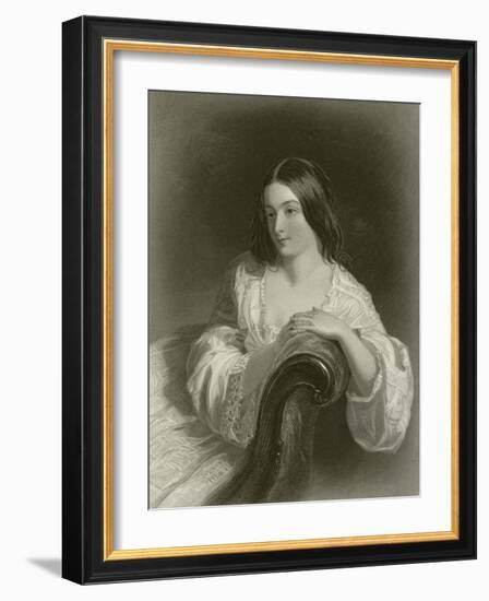 The Reverie-William Powell Frith-Framed Giclee Print