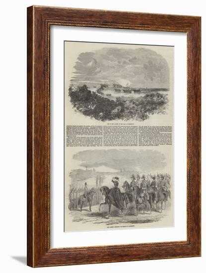 The Review at Aldershott-null-Framed Giclee Print