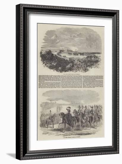 The Review at Aldershott-null-Framed Giclee Print