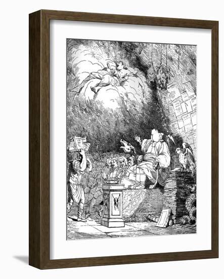 The Reviewer's Cave, 1765-Mortimer-Framed Giclee Print