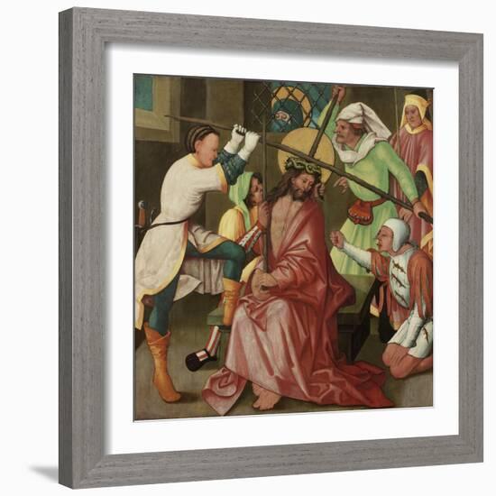 The Reviling of Christ, C.1510-30-Hans Leonard Schaufelein-Framed Giclee Print