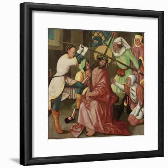 The Reviling of Christ, C.1510-30-Hans Leonard Schaufelein-Framed Giclee Print