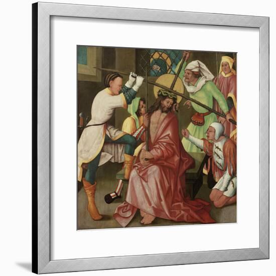 The Reviling of Christ, C.1510-30-Hans Leonard Schaufelein-Framed Giclee Print