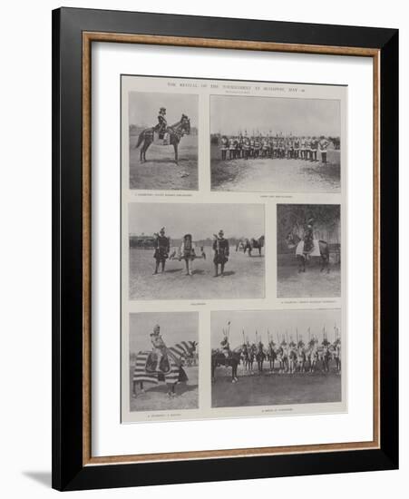 The Revival of the Tournament at Budapest, 16 May-null-Framed Giclee Print