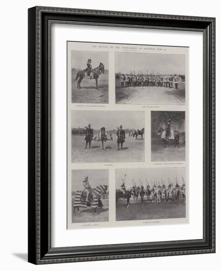 The Revival of the Tournament at Budapest, 16 May-null-Framed Giclee Print
