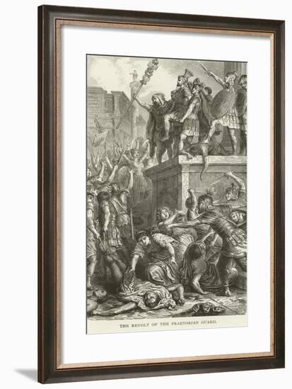 The Revolt of the Praetorian Guard-null-Framed Giclee Print