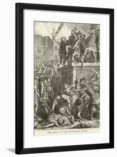 The Revolt of the Praetorian Guard-null-Framed Giclee Print