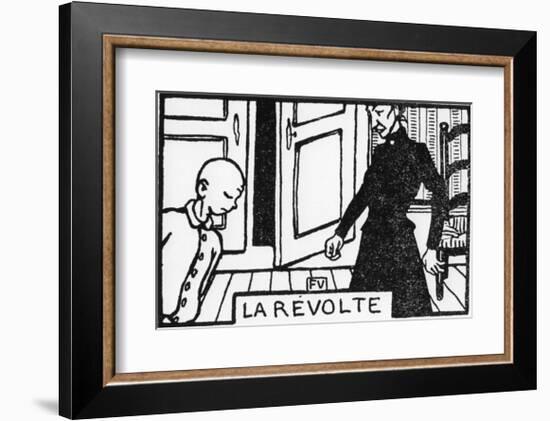 The Revolt-Félix Vallotton-Framed Giclee Print