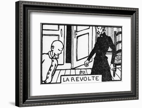 The Revolt-Félix Vallotton-Framed Giclee Print