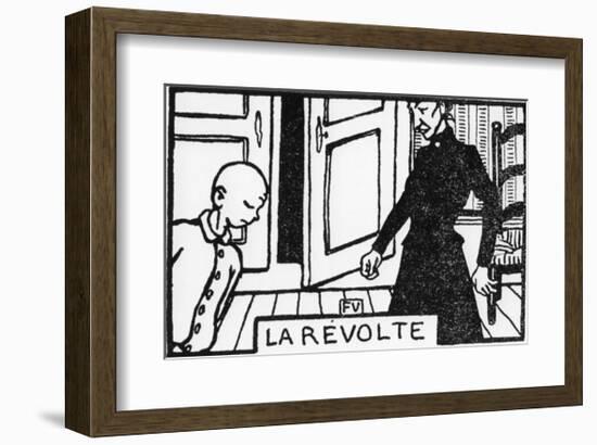 The Revolt-Félix Vallotton-Framed Giclee Print