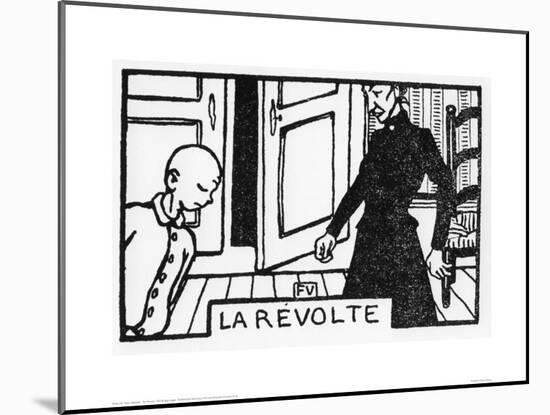 The Revolt-Félix Vallotton-Mounted Giclee Print