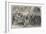 The Revolution in Naples, Garibaldi at the Shrine of the Virgin of Piedigrotta on the 8th Inst-Thomas Nast-Framed Giclee Print