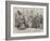 The Revolution in Naples, Street Scene in Naples the Day after the Arrival of Garibaldi-Thomas Nast-Framed Giclee Print