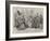 The Revolution in Naples, Street Scene in Naples the Day after the Arrival of Garibaldi-Thomas Nast-Framed Giclee Print