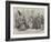 The Revolution in Naples, Street Scene in Naples the Day after the Arrival of Garibaldi-Thomas Nast-Framed Giclee Print