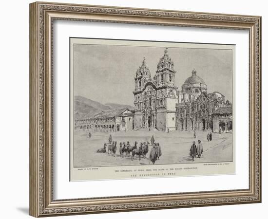 The Revolution in Peru-Henry William Brewer-Framed Giclee Print