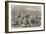 The Revolution in Sicily, the Sicilians Demolishing the Fort of Castellamare, at Palermo-Thomas Nast-Framed Giclee Print