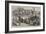 The Revolution in Sicily, Volunteers on Board the Washington Proceeding to Palermo-Thomas Nast-Framed Giclee Print