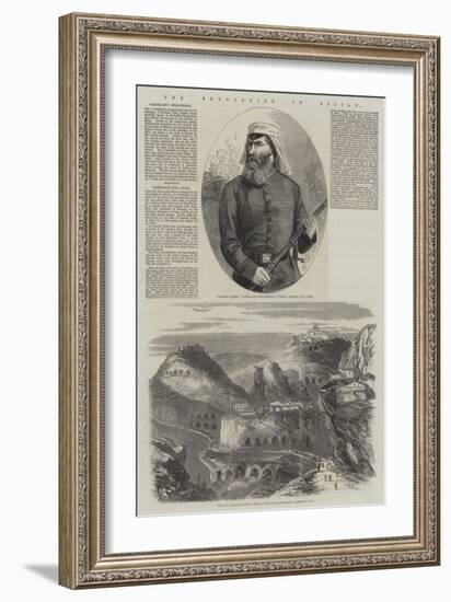 The Revolution in Sicily-Thomas Nast-Framed Giclee Print