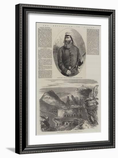 The Revolution in Sicily-Thomas Nast-Framed Giclee Print