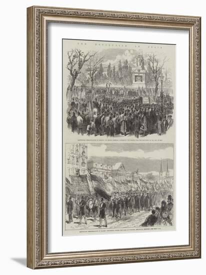 The Revolution in Spain-Charles Robinson-Framed Giclee Print