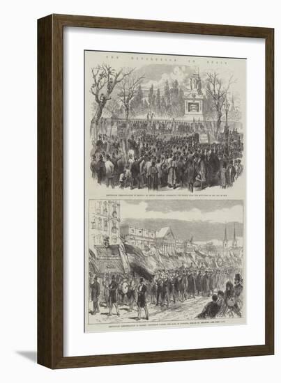 The Revolution in Spain-Charles Robinson-Framed Giclee Print