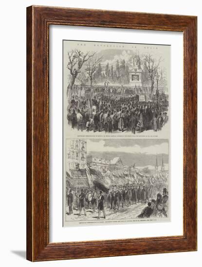 The Revolution in Spain-Charles Robinson-Framed Giclee Print