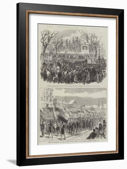 The Revolution in Spain-Charles Robinson-Framed Giclee Print