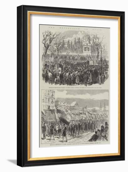 The Revolution in Spain-Charles Robinson-Framed Giclee Print