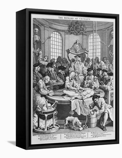 The Reward of Cruelty, 1751-William Hogarth-Framed Premier Image Canvas