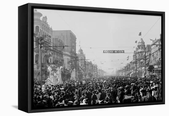 The Rex Pageant, Mardi Gras-null-Framed Premier Image Canvas