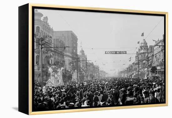 The Rex Pageant, Mardi Gras-null-Framed Premier Image Canvas