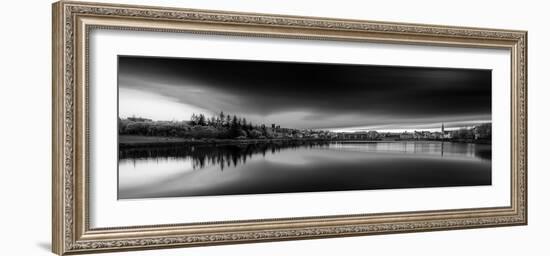 The Reykjavik Pond, Reykjavik, Iceland-null-Framed Photographic Print