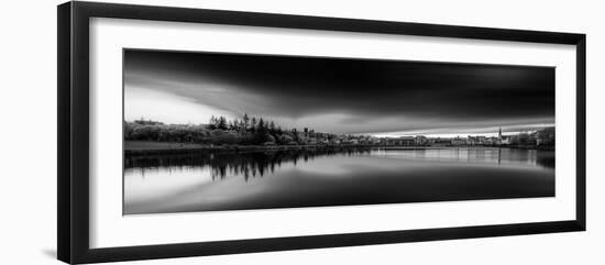 The Reykjavik Pond, Reykjavik, Iceland-null-Framed Photographic Print