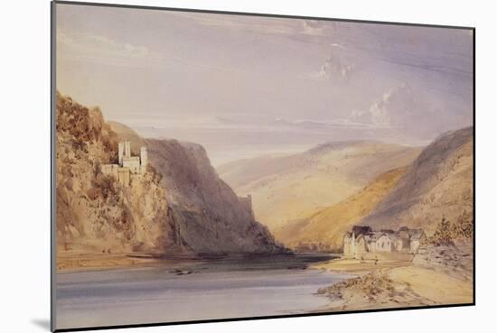 The Rhine at Assmannshausen-William Callow-Mounted Giclee Print