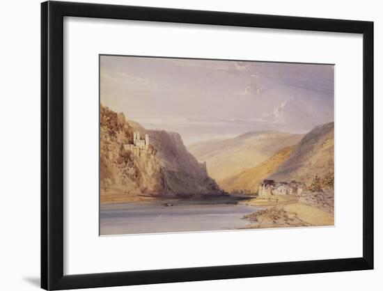 The Rhine at Assmannshausen-William Callow-Framed Giclee Print