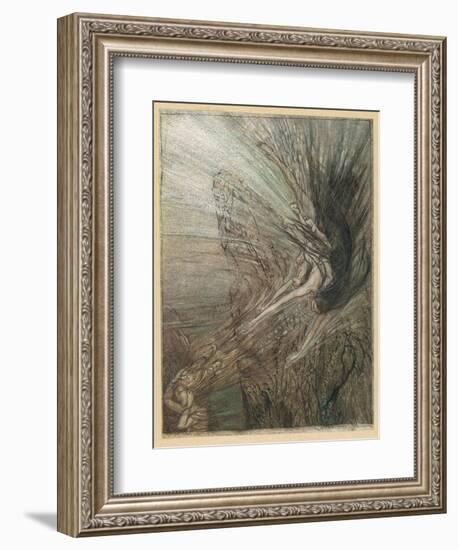 The Rhinemaidens-Arthur Rackham-Framed Photographic Print