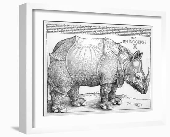 The Rhinoceros, 1515-Frank Cadogan Cowper-Framed Giclee Print