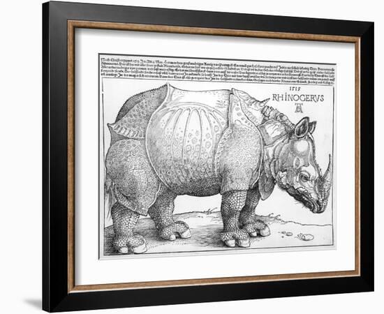 The Rhinoceros, 1515-Frank Cadogan Cowper-Framed Giclee Print