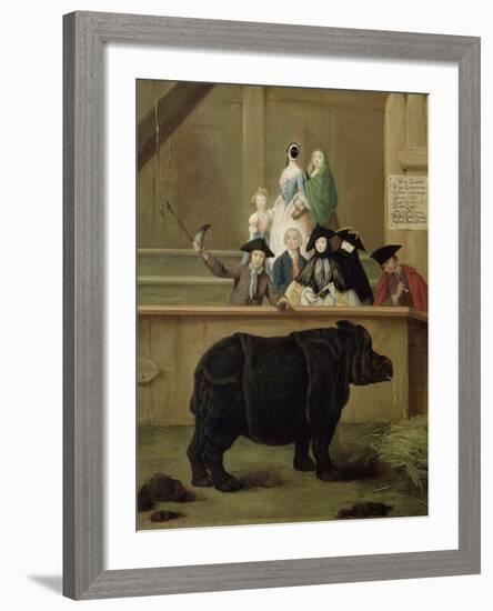 The Rhinoceros, 1751-Pietro Longhi-Framed Giclee Print