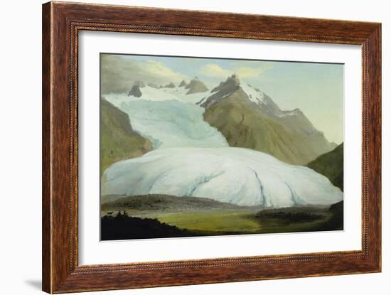 The Rhone Glacier Above Gletsch, 1778-Caspar Wolf-Framed Giclee Print