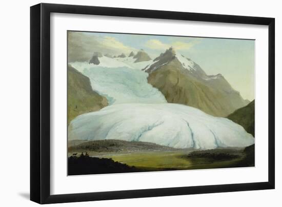 The Rhone Glacier Above Gletsch, 1778-Caspar Wolf-Framed Giclee Print