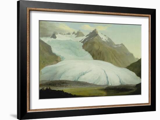 The Rhone Glacier, Above Gletsch, 1778-Caspar Wolf-Framed Giclee Print